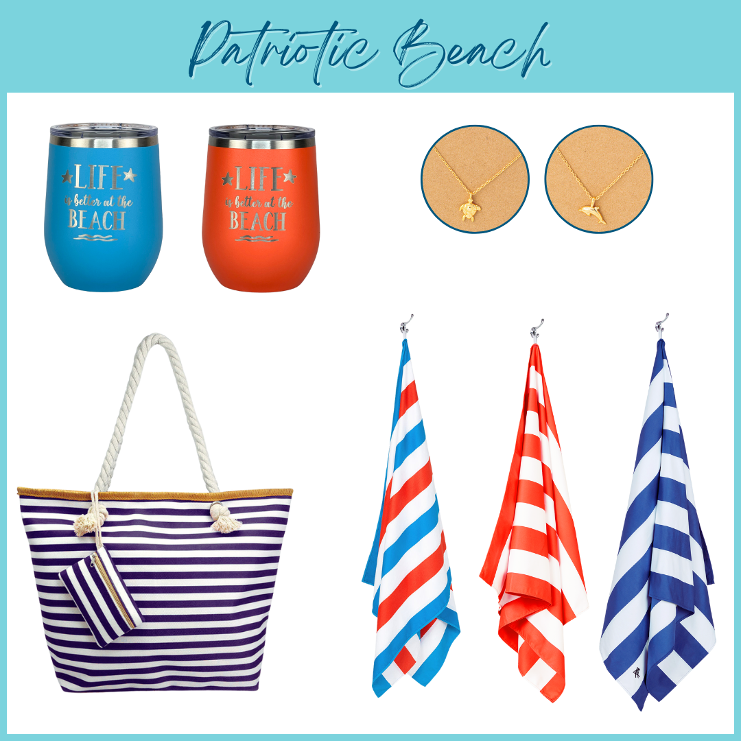 Beach Styles - Patriotic Beach