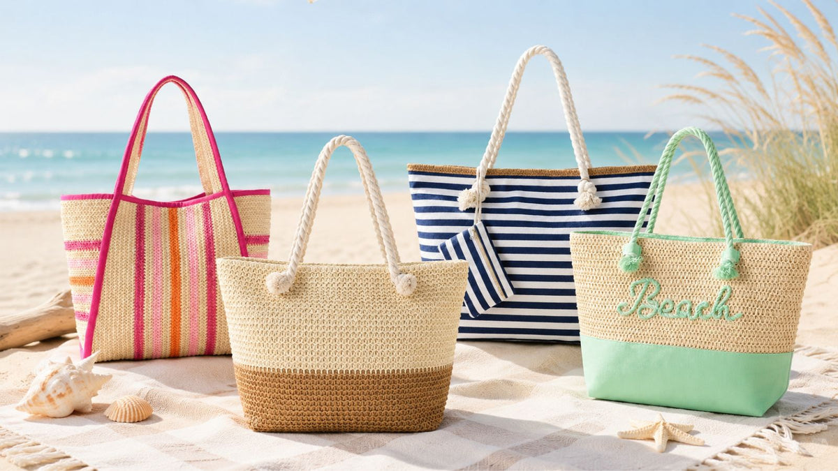 6 Cute Beach Bags for Summer You'll Want to Carry All Season