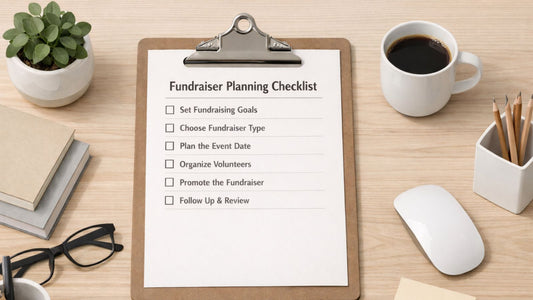 Fundraiser planning checklist for schools