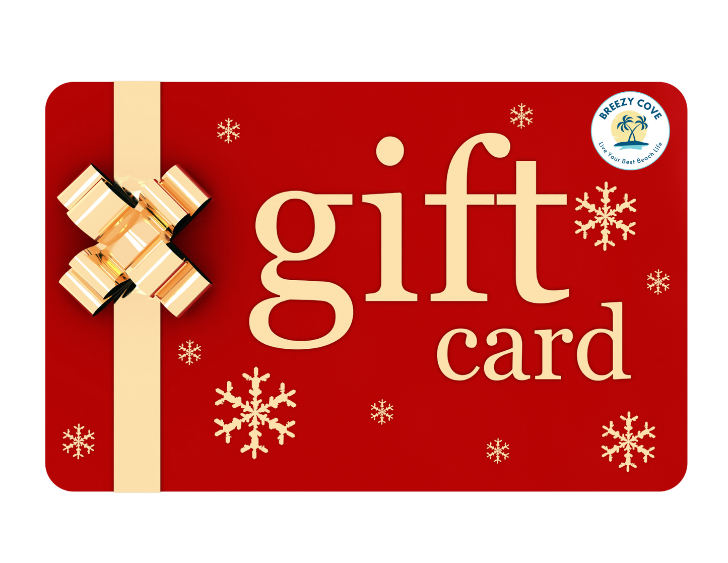 breezy cove gift card for the perfect gift for people who love the beach